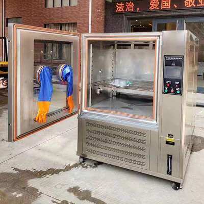 Programmable Temperature and Humidity Test Chamber With Gloves