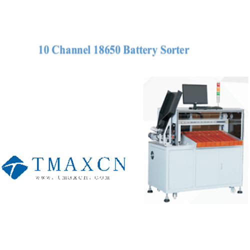 10 Channel 18650 Battery Sorting Machine