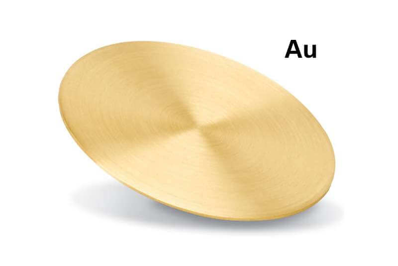 High purity gold (Au) target High purity gold (Au) target