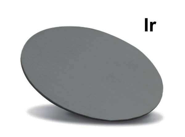 High purity Iridium (Ir) target High purity Iridium (Ir) target