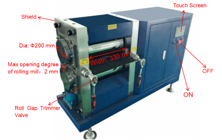 roll to roll electrode heat calender