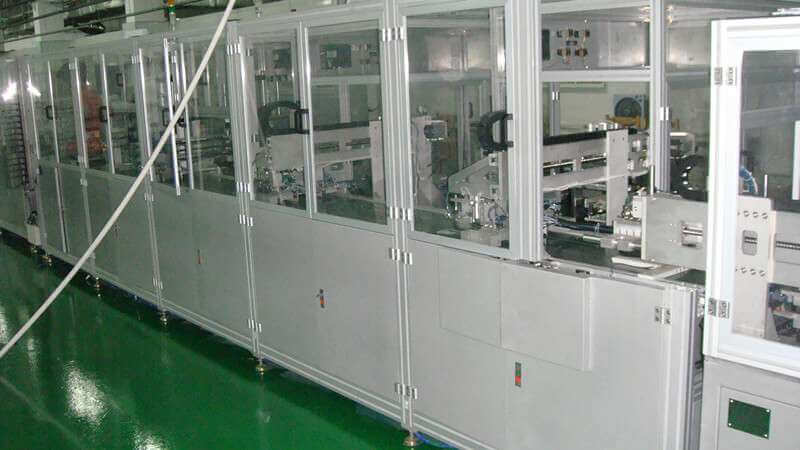 pouch cell production line