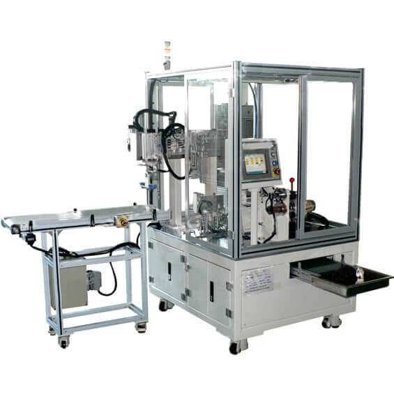 U type sticking film machine