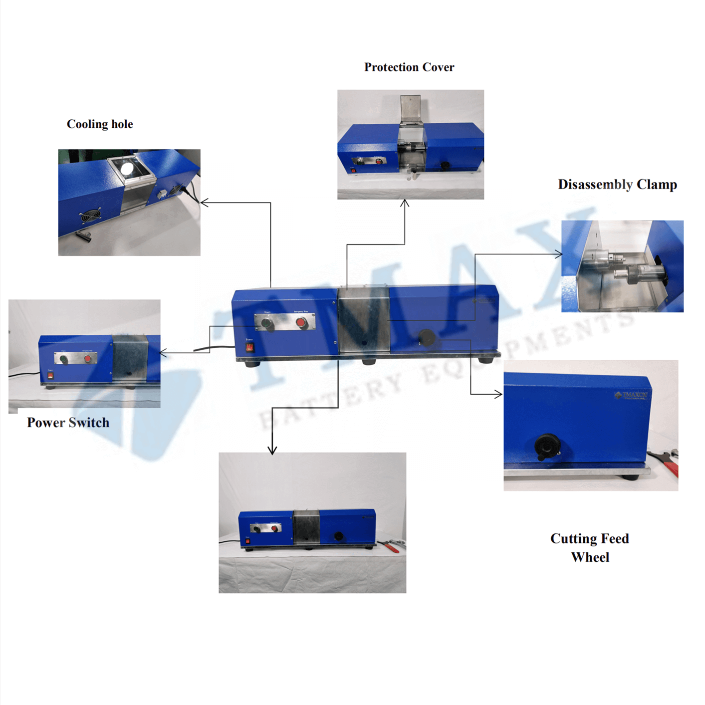 Cylindrical Cases Disassembling Machine