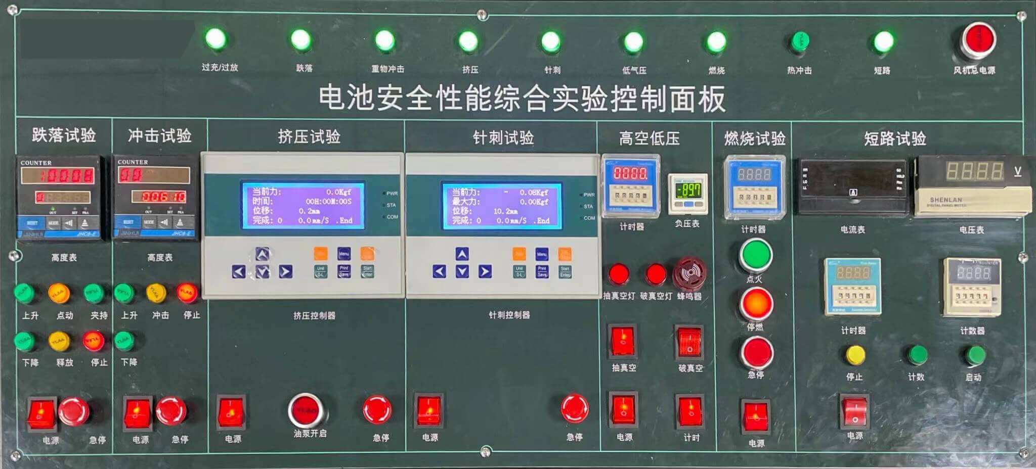 battery internal short circuit testing machine