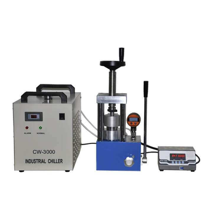 300c Cylindrical Lab Electric Heating Press Machine For Scientific