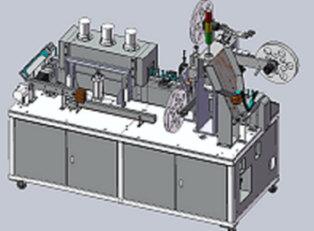 cylindrical battery pack shrinking machine