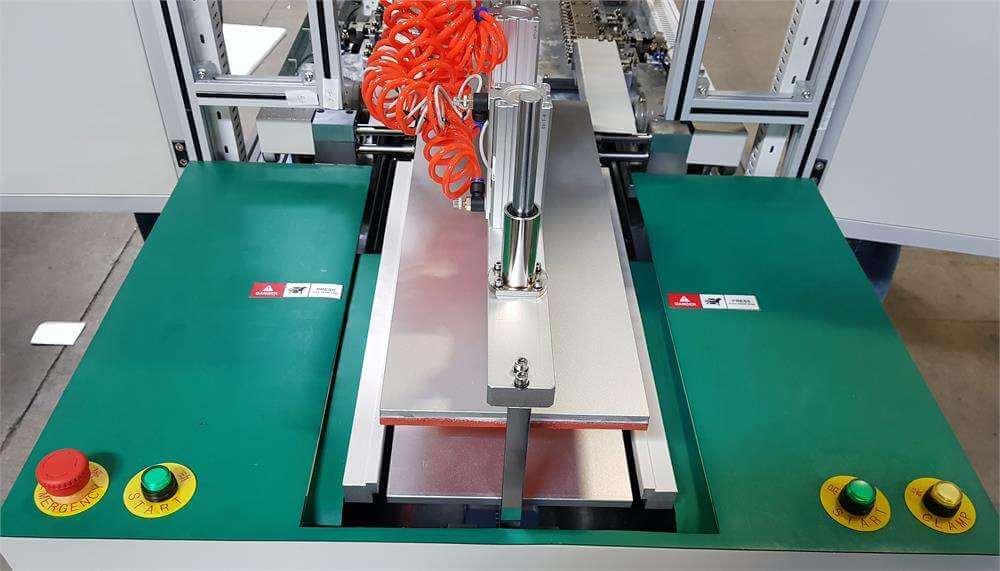 Edge Ironing Trimming and Folding Machine Three-In-One for Pouch Cell Case Battery Production