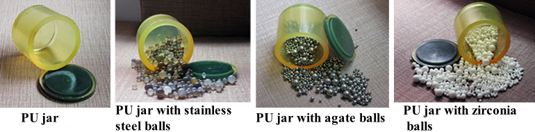 PU Grinding Jar For Sale