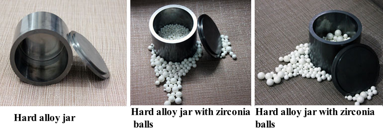 Tungsten Carbide Grinding Jar 