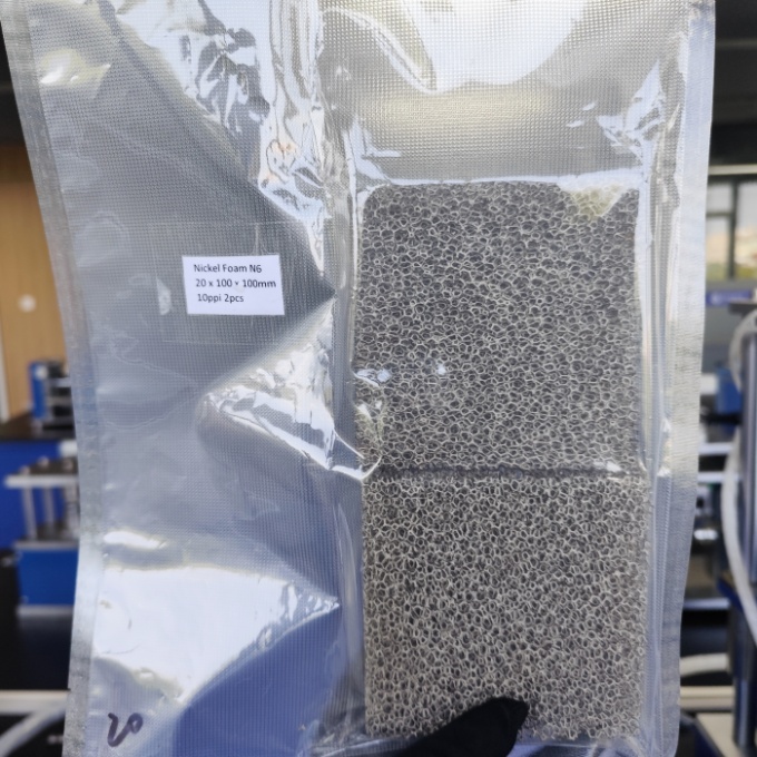 Nickel foam electrode