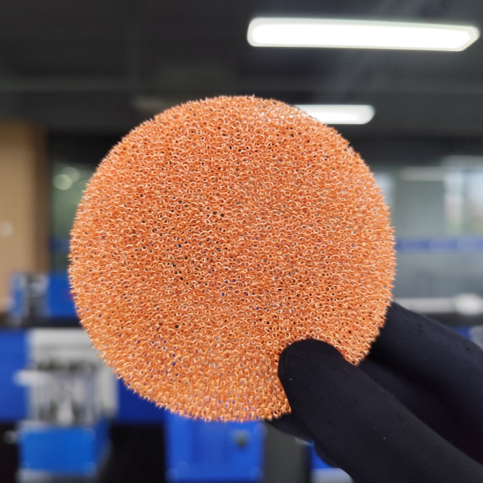 Copper foam