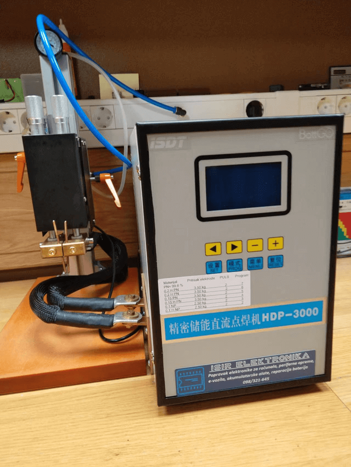double sided automatic spot welding machine