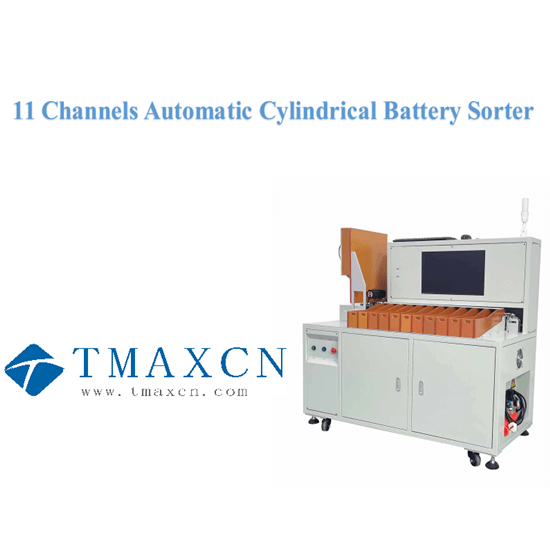 11 Channels 18650 Cylindrical Battery Sorter