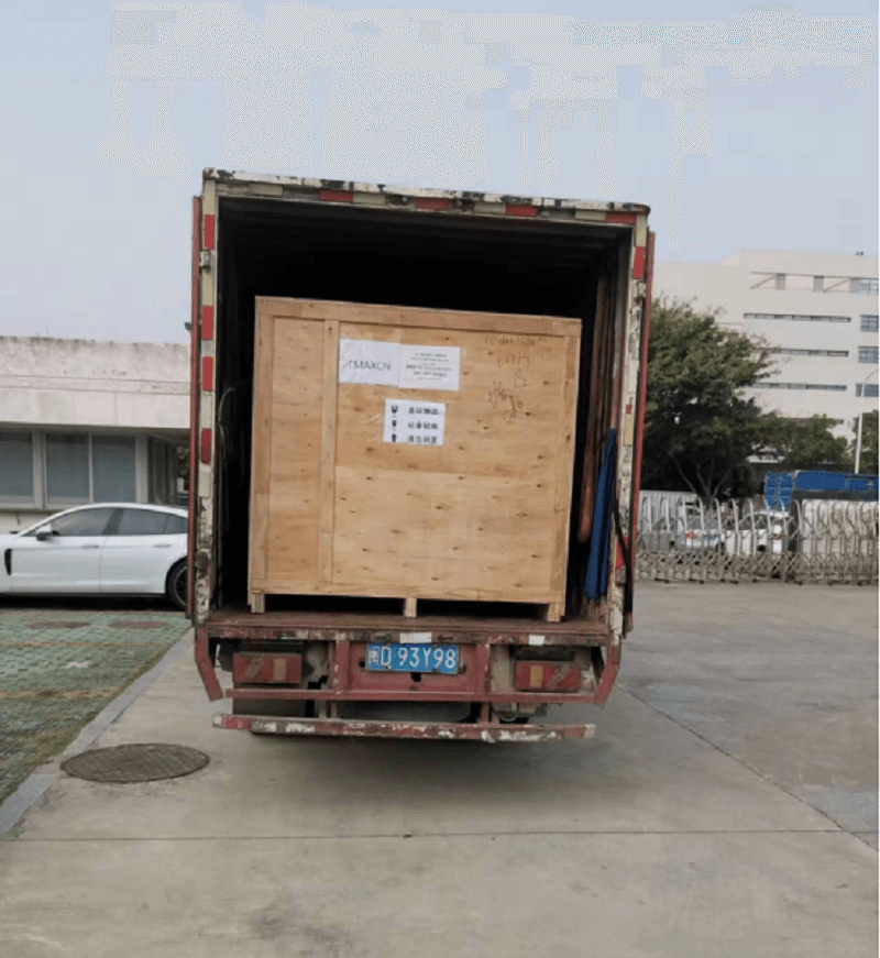 TMAX Semi Auto 32700 Cylindrical Battery Pack Assembling Line Machine Shipped to Egypt