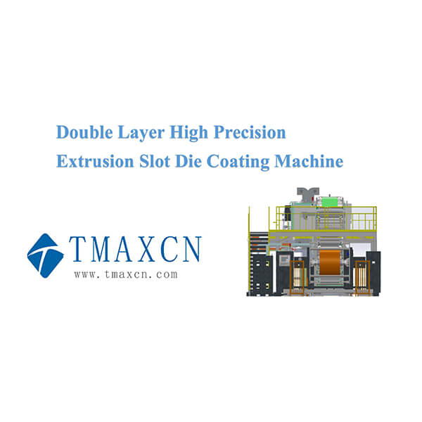 Double Layer High Precision Extrusion Slot Die Coating Machine For Lithium Battery Electrode Making