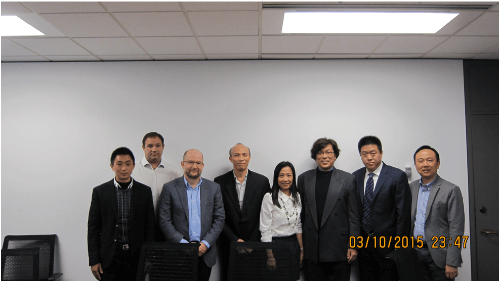 October 2015 The biggest American Battery Manufacture Customer Visiting