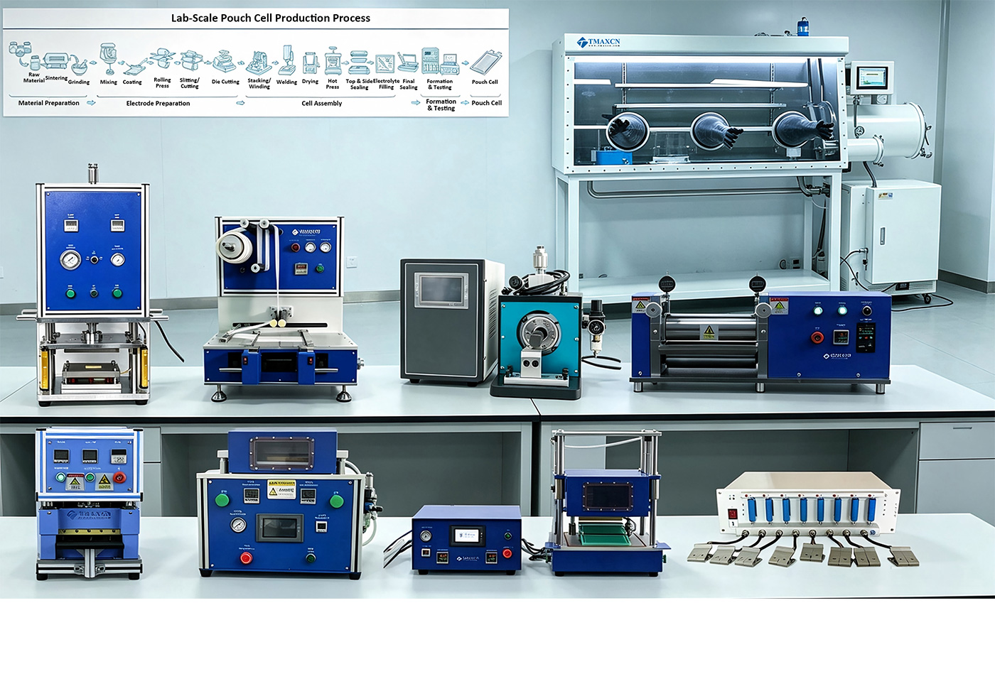 Pouch Cell Lab Machine